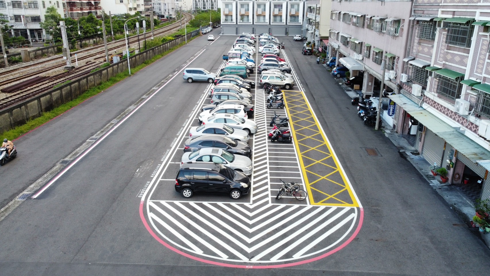 岡山車站後站新設停車場 搭乘捷運更便利