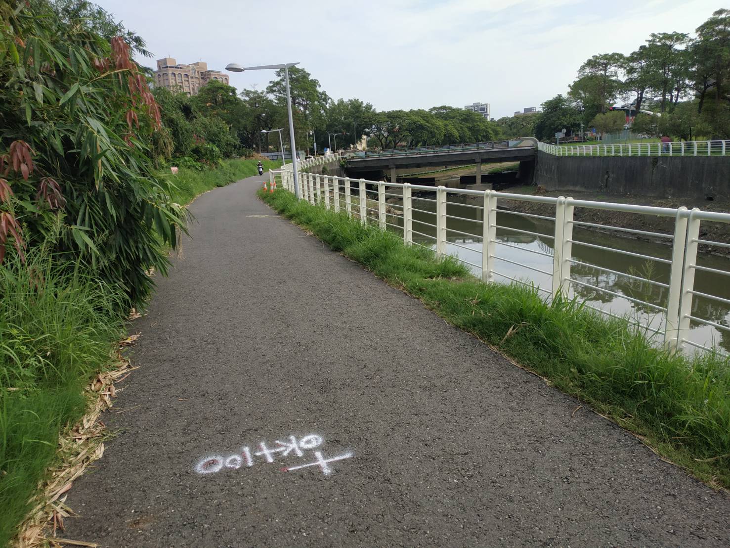 鳳山溪油管路欄杆改善工程完工 提升用路人通行安全