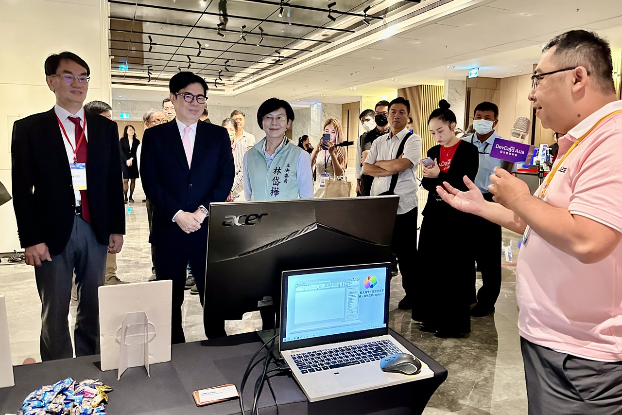 微軟連三年南下高雄舉辦DevDays Asia 2024 陳其邁：讓AI生態系在高雄擴大發展