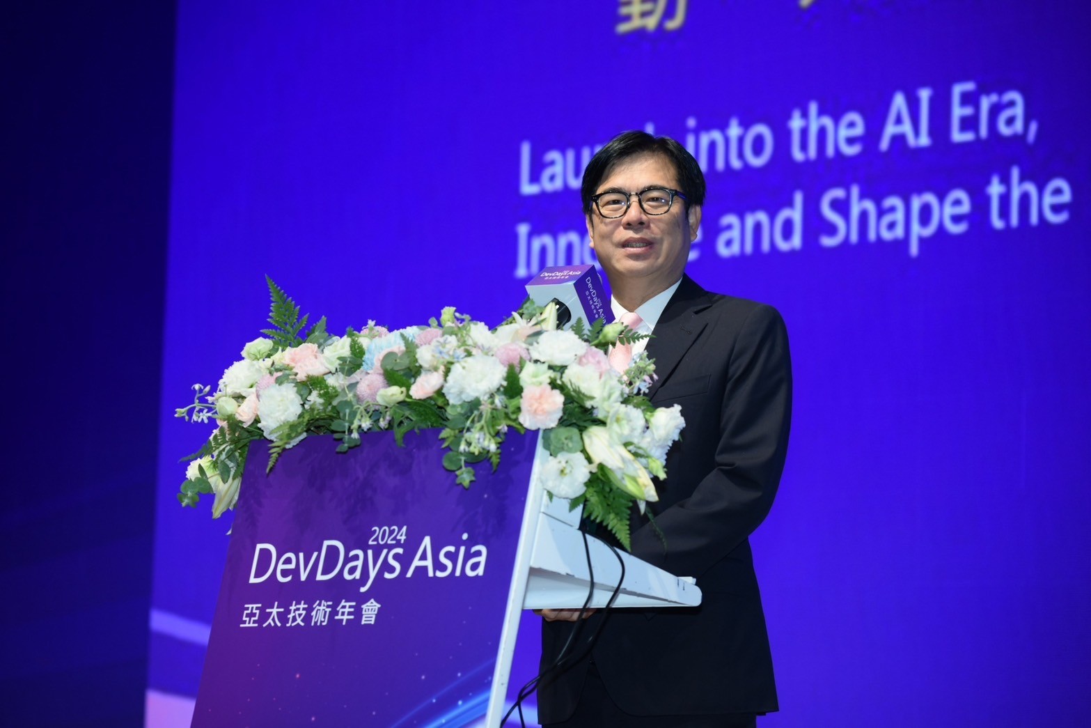 微軟連三年南下高雄舉辦DevDays Asia 2024 陳其邁：讓AI生態系在高雄擴大發展