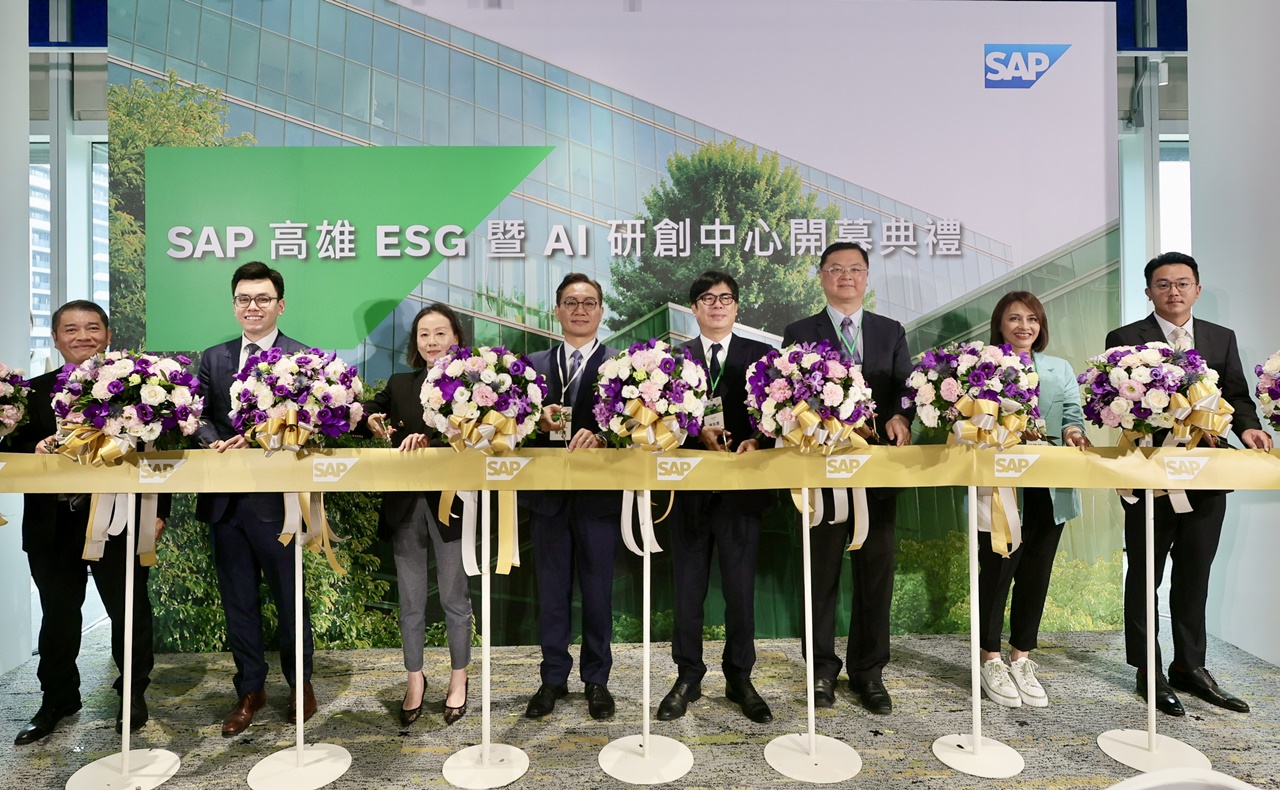 SAP 全球首座 ESG 暨 AI 研創中心在亞灣盛大開幕 助力台灣企業實踐 AI 驅動的永續與數位轉型