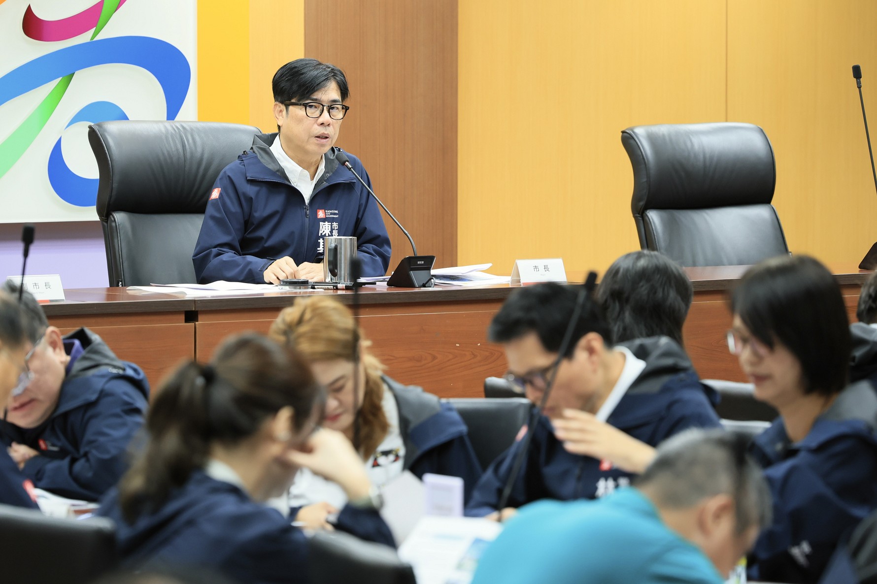 Mayor Chen Chi-mai on Dengue Fever Prevention: Strengthen Monitoring and Ex...