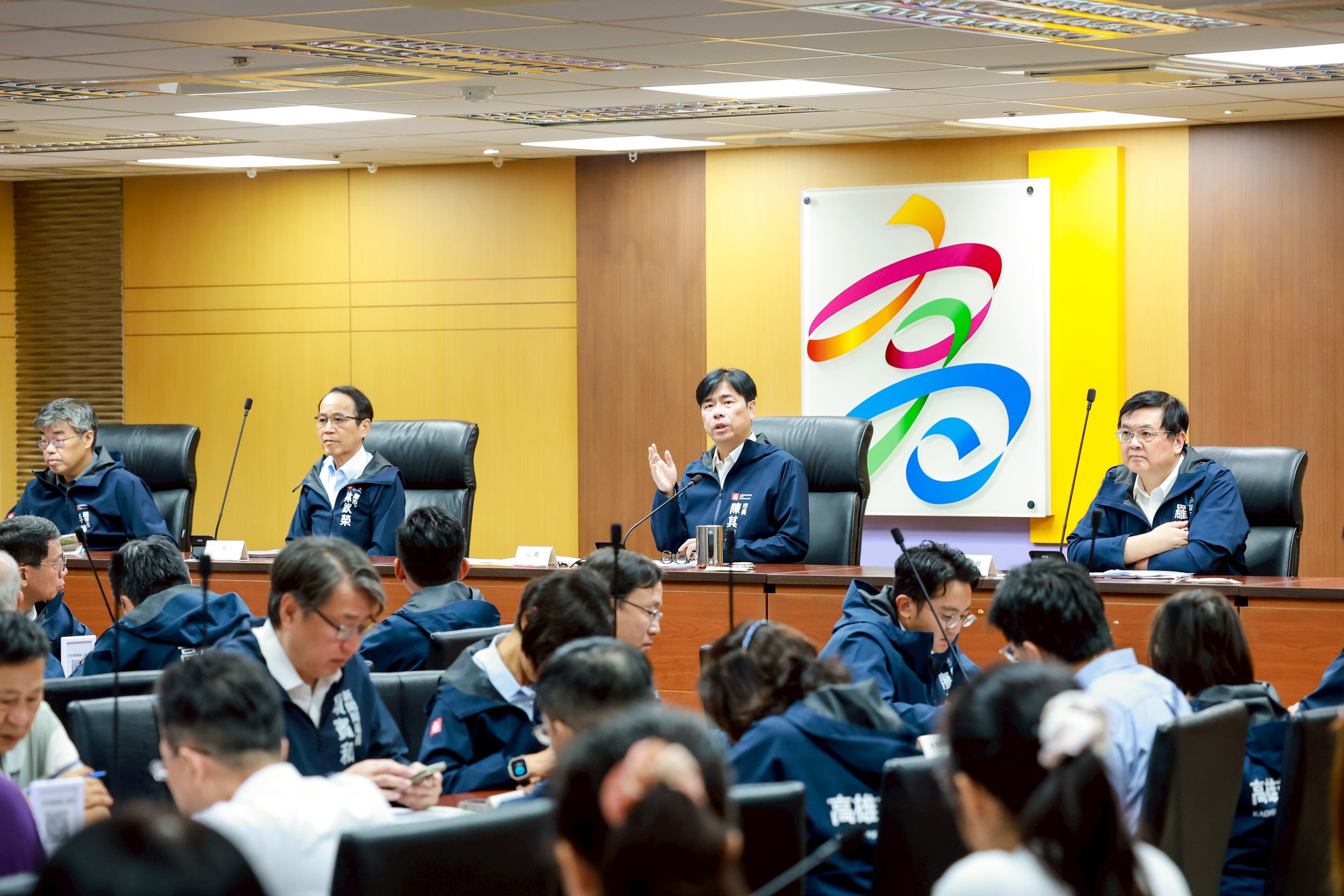 Kaohsiung Green Park Opens to the Public, Drawing Large Crowds — Mayor Chen Chi-mai Urges Collective Effort to Preserve Its Natural Landscape