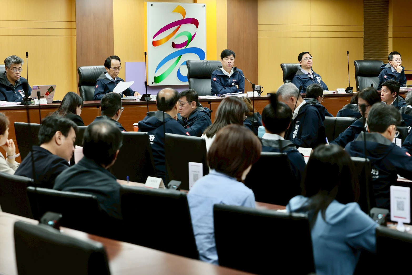  Mayor Chen Chi-mai Thanks Staff for Their Dedication During Lunar New Year...